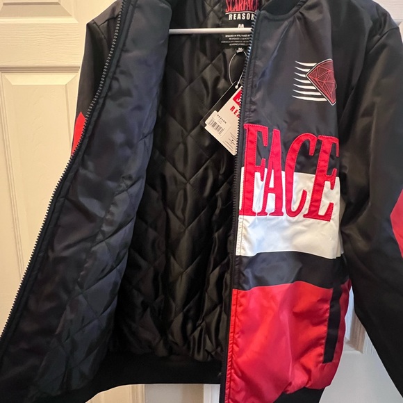 Reason Black and Red Scarface Jacket - Picture 3 of 4
